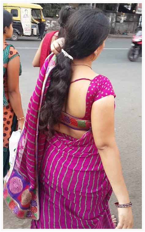 sexy back desi bhabhi on indian street maalaamaaal