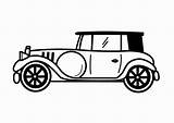 Para Colorear Dibujo Coche Retro Oldtimer Malvorlage Bil Kleurplaat Fargelegge Gammeldags Voiture Coloriage Bilde Dibujos Zum Ausmalbilder Ausmalbild Gratis Afbeelding sketch template