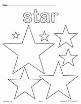 Coloring Star Pages Stars Shapes Kids Shape Worksheets Printable Tracing Worksheet Color Drawing Print Cutting Preschool Toddlers Sheet Preschoolers Template sketch template