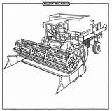 Coloring Combine Pages Harvester Printable Farm Colouring People Color Machinery Young Useful Proper Intended Series Coloringpagesfortoddlers Tractor Machine Getcolorings Visit sketch template