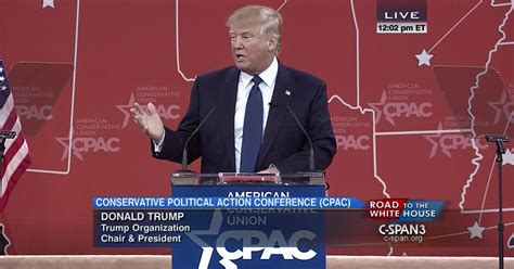 donald trump remarks  cpac  spanorg