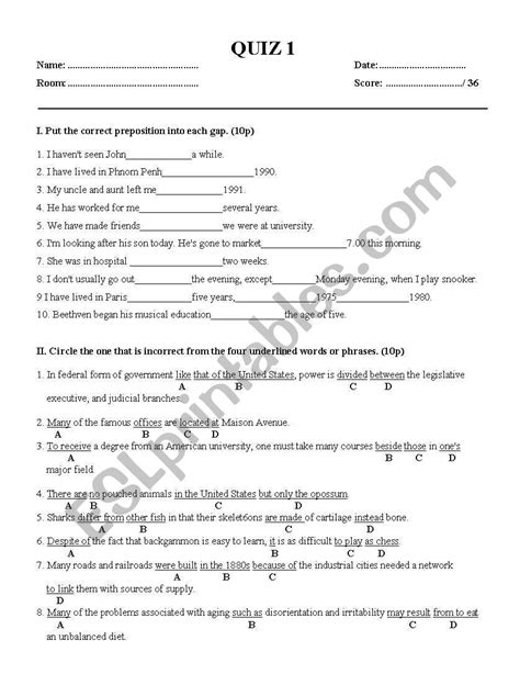 prepositions  prepositional phrases esl worksheet  sameng