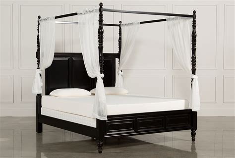 hathaway california king canopy bed living spaces