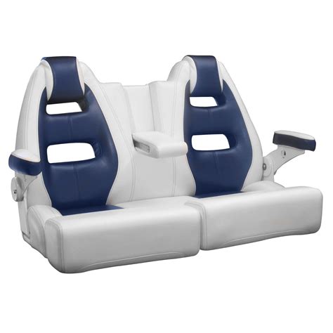 Boat Bench Seat Mako Llebroc Industries 2 Person With Armrests