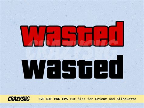 wasted svg cricut files vectorency