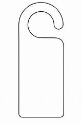 Puerta Hangers Colgadores Doorknob Everythingevilink sketch template