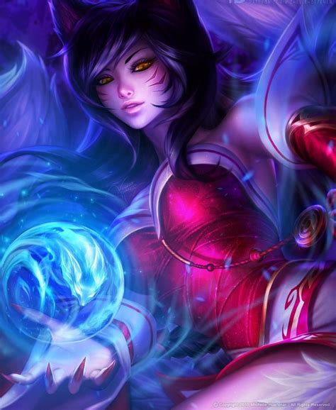 ahri the nine tailed fox league of legends lol 08