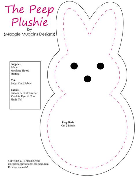 peep plushie pattern  peep plushie pattern downloa flickr