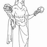 Greek Demeter Goddesses Aphrodite Gods Scifi Hades Goddes Netart sketch template