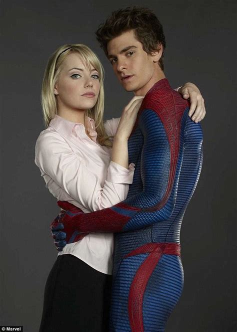 naked emma stone in the amazing spider man 2