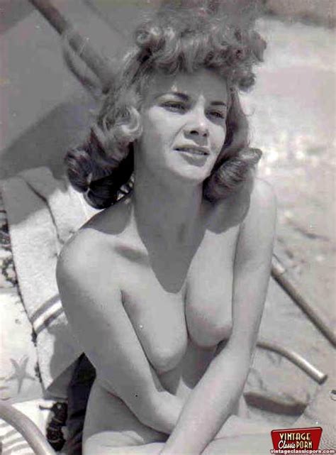 pinkfineart classic 50s outdoor girls from vintage classic porn
