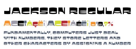 jackson regular fontscom