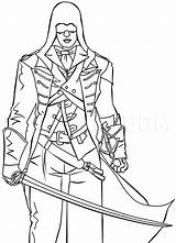 Creed Arno Assassin Coloring Dorian Pages Unity Victor Step Draw Drawing Dragoart Amazing Open Coloriage Auswählen Pinnwand Davemelillo sketch template