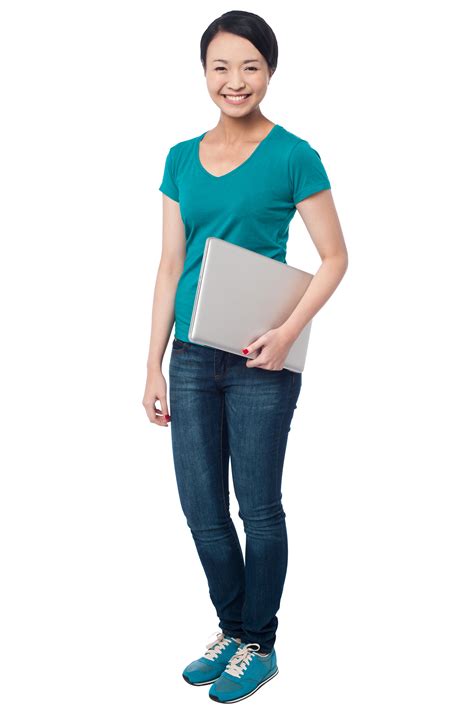 standing girl png image