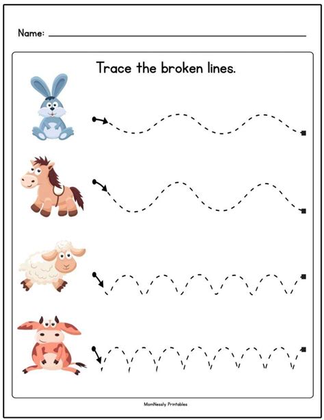 tracing lines worksheets httpstribobotcom  tracing