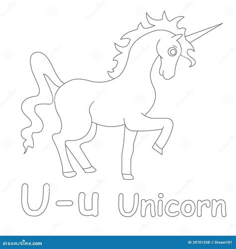 pour unicorn coloring page illustration stock illustration du petit