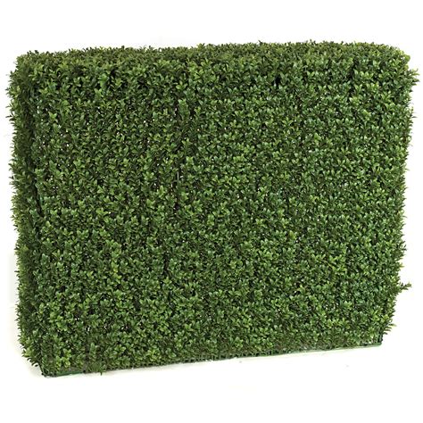 30 Hx35 W Uv Proof Outdoor Artificial English Boxwood Topiary Hedge
