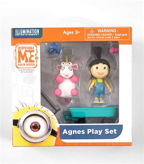Despicable Me Agnes Princess Figurine Set Universal Orlando