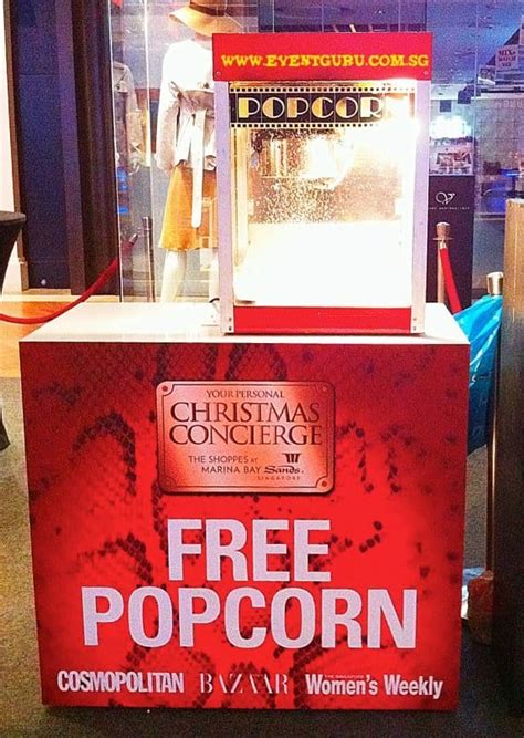 customised popcorn machine rental carnival world