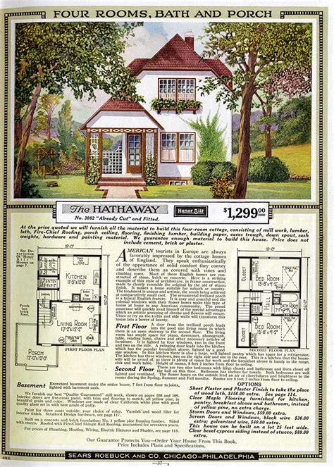sears catalog kit homes   early  century   epitome   american dream