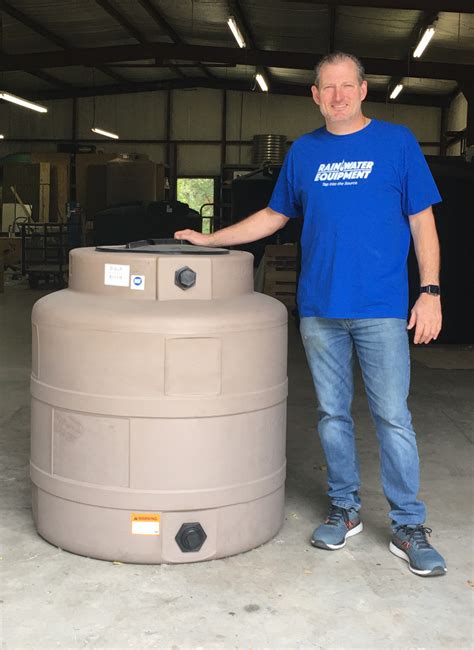 gallon bushman slimline water storage tank