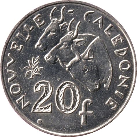 francs  caledonia numista