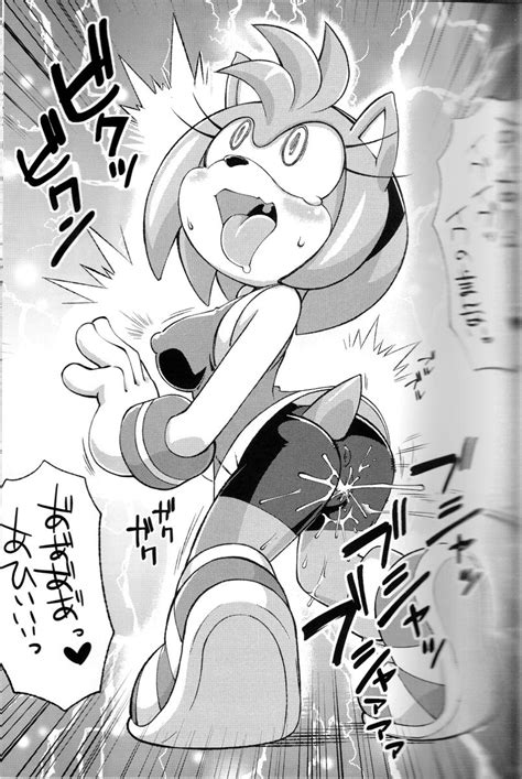 Rule 34 Amy Rose Censored Comic Fur Furry Hedgehog Monochrome Sex