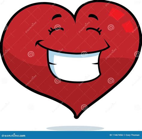 heart smiling stock vector illustration  valentine