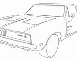 Dodge Coloring Pages Getdrawings Charger Getcolorings Chargers 1969 sketch template