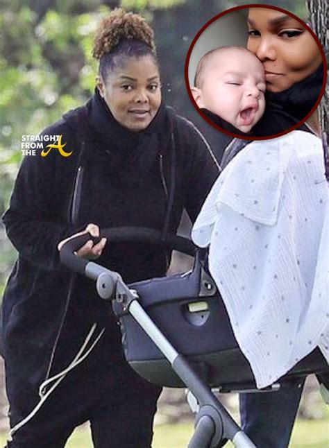 janet jackson shares first photo posing with son wissam al mana