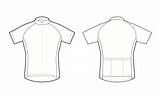 Jersey Template Clipart Cycling Custom Library Sleeve Short Templates Clip sketch template