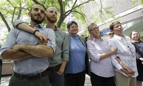 utah gay and lesbian couples cheer same sex marriage