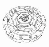 Beyblade Pages Burst Coloring Print Printable Template sketch template