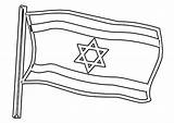 Israel Coloring Flag Pages Sheets Vector Hebrew Bw Outline Bandera Google Hanukkah Yom Clip Kids Edupics Map Color Ha Atzmaut sketch template