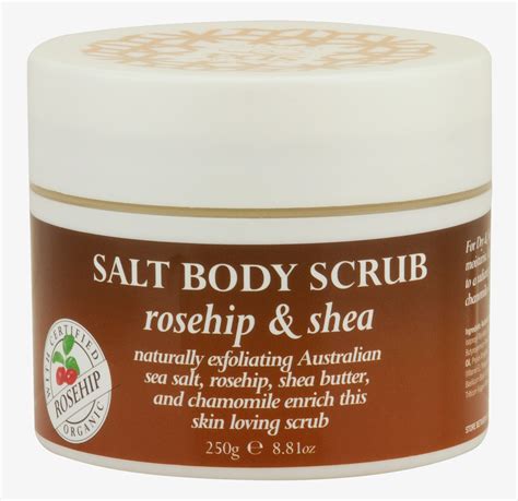 road tested premium spa salt body scrub with rosehip and shea part
