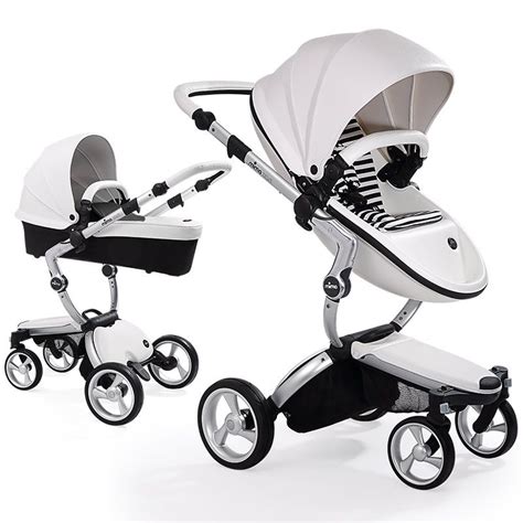 large image  mima xari snow white seat silver chassis baby strollers mima xari cute