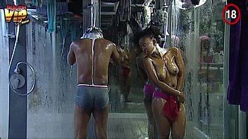 big brother africa nude shower hour andday25and goitseand sipe and trezagah