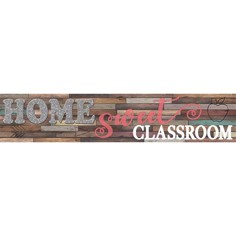 home sweet classroom banner tcr8837 banners for