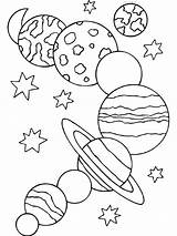 Coloring Solar System Planets Pages Getdrawings sketch template