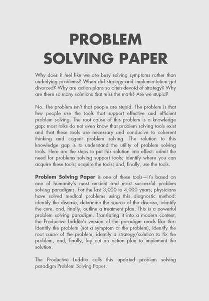 discussion   problem paper  computer science research paper