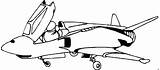 Kampfjet Moderner Weite Ausmalbild Herunterladen Malvorlagen sketch template