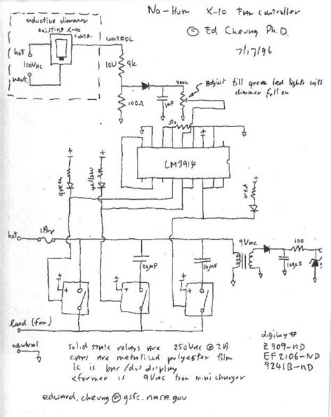 ceiling fan speed controller wiring diagram