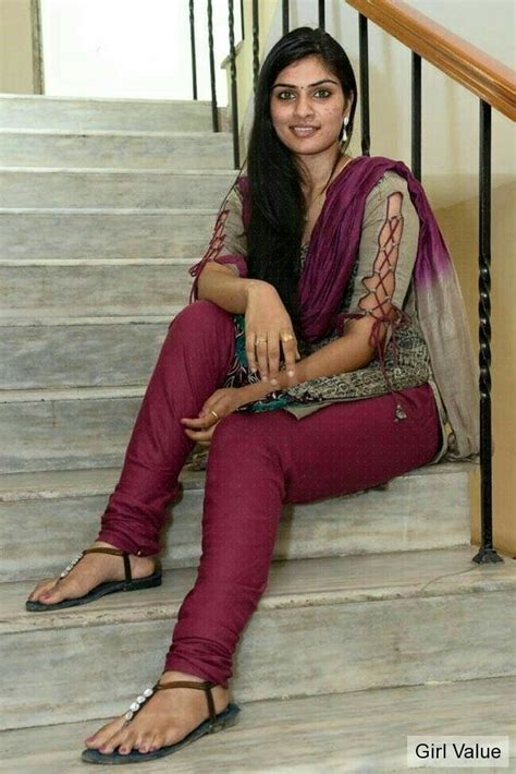 Hot Desi Indian Girl In Salwar Kameez Churidar In 2019