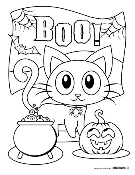 spooky halloween coloring pages updated