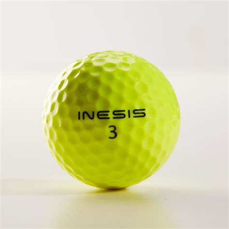 inesis golfballen soft   geel decathlonnl
