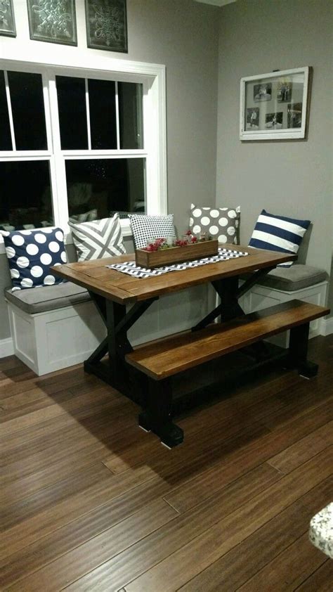 built  kitchen table    dining room small kitchen nook