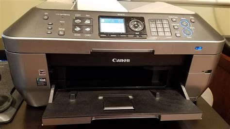 Canon Pixma Mx870 Wireless Office All In One Printer Review Youtube