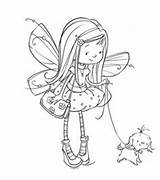 Stamps Nellie Sugar Digital Coloring Pages Drawings Marina Fedotova Whimsy Copics Doodle Embroidery Fairy Patterns Books Adult Cute People sketch template
