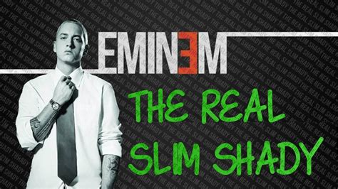 Eminem The Real Slim Shady Censored Youtube