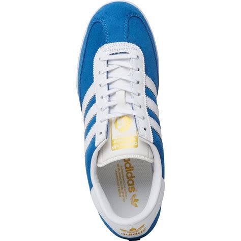buy adidas originals mens beckenbauer   trainers bluebirdwhitemetallic gold